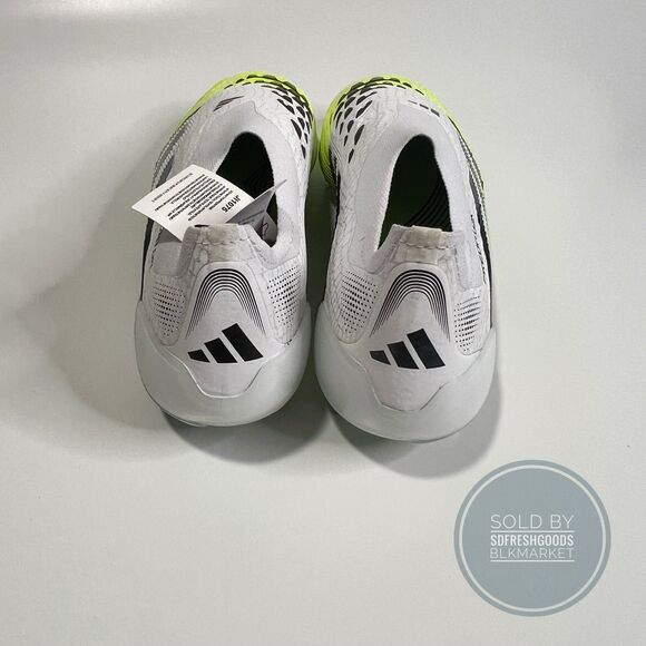 Adidas Predator Elite LL FG Soccer Cleats WhiteWhite/Black/Lemon JI1075 Size 11